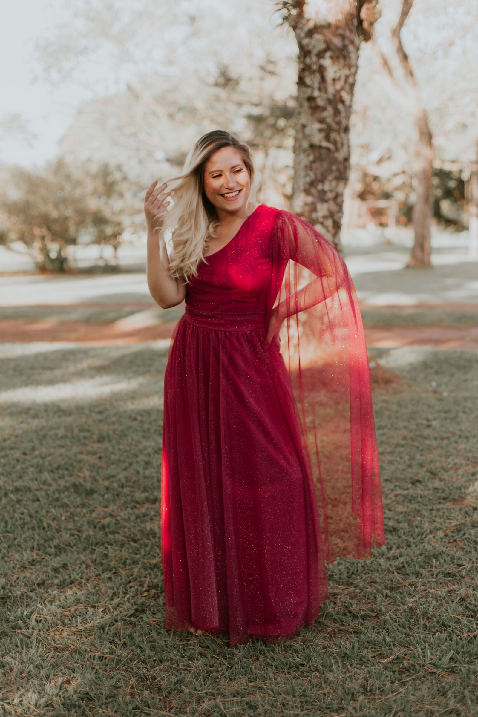 Vestido Marsala