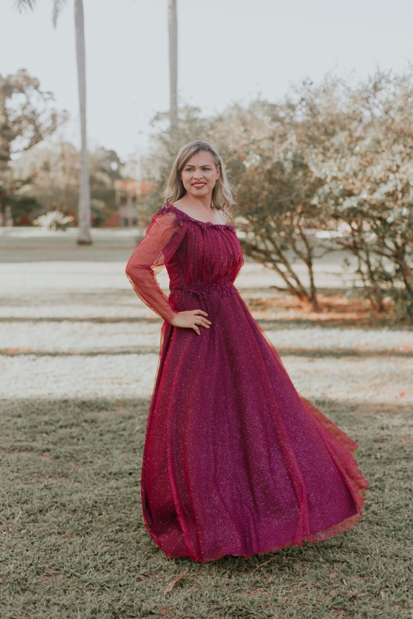 Vestido Marsala - Imagem 6