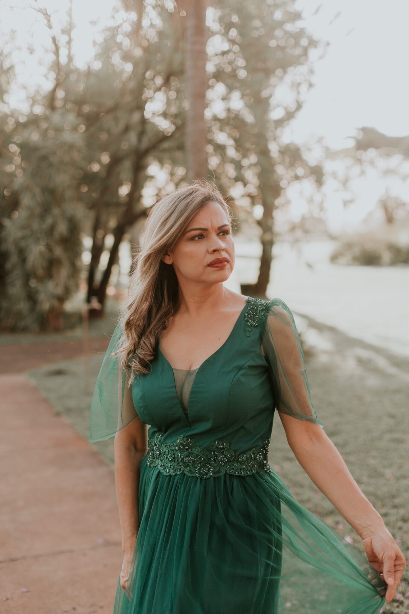 Vestido Verde Folha - Imagem 6
