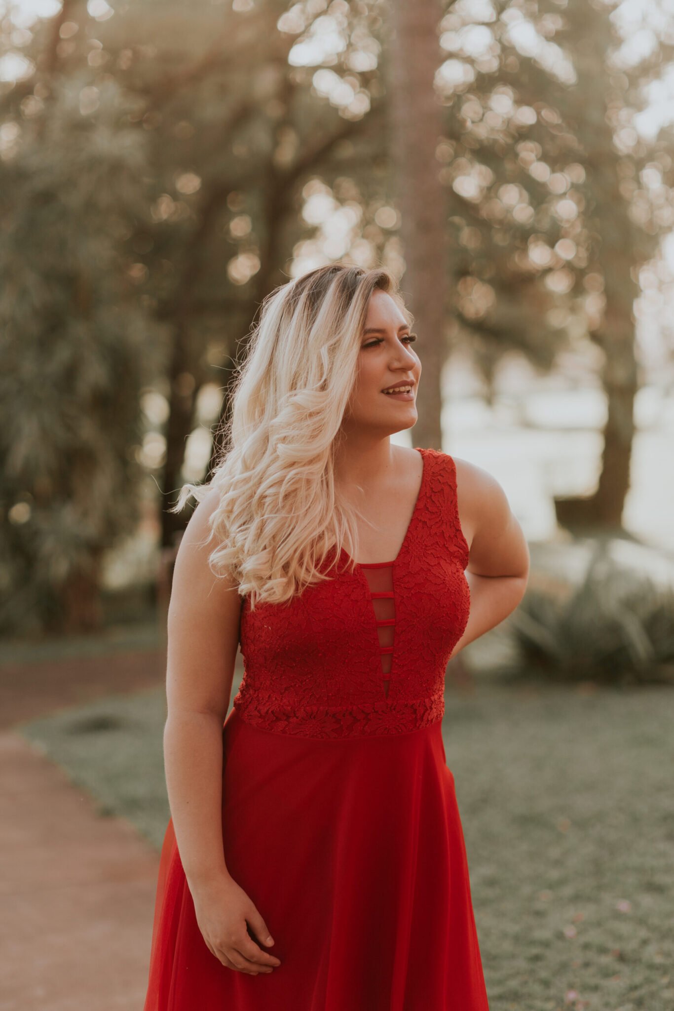 Vestido De Madrinha Vermelho