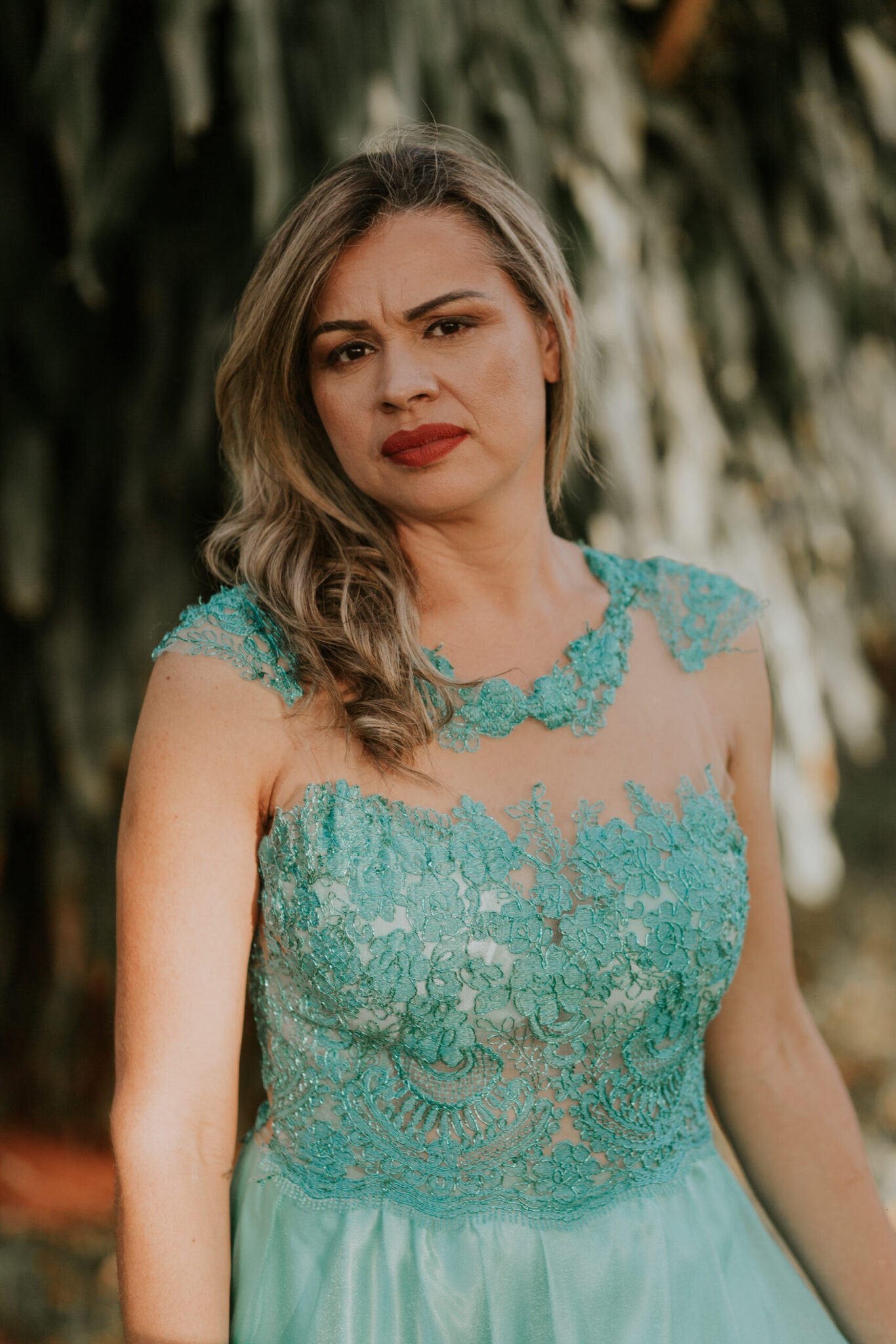 Vestido verde Thiphane - Imagem 2