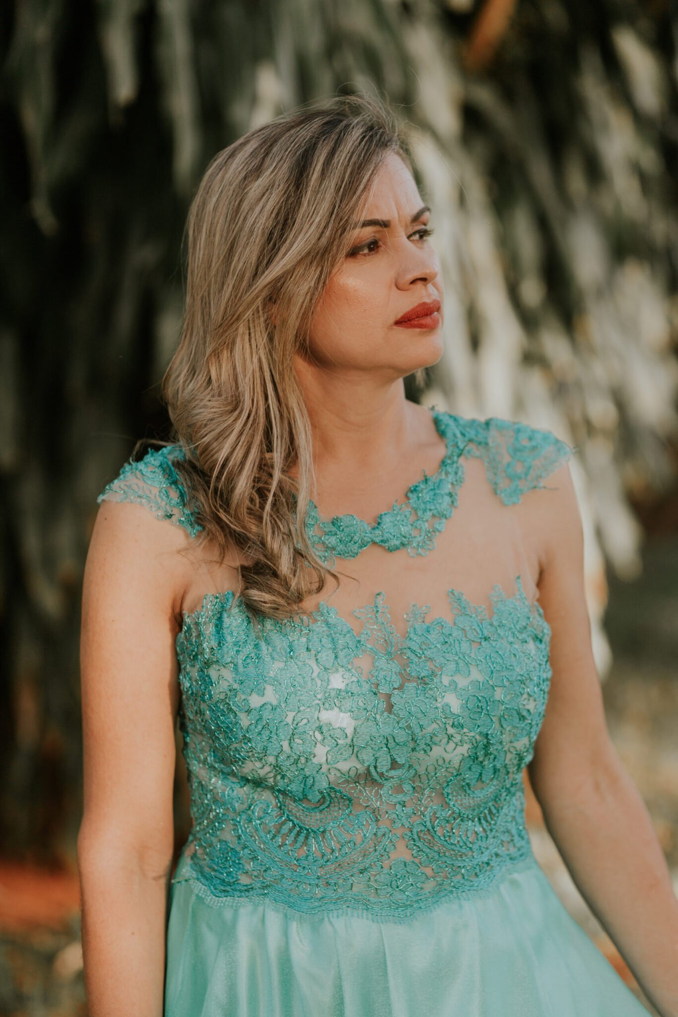 Vestido verde Thiphane - Imagem 5