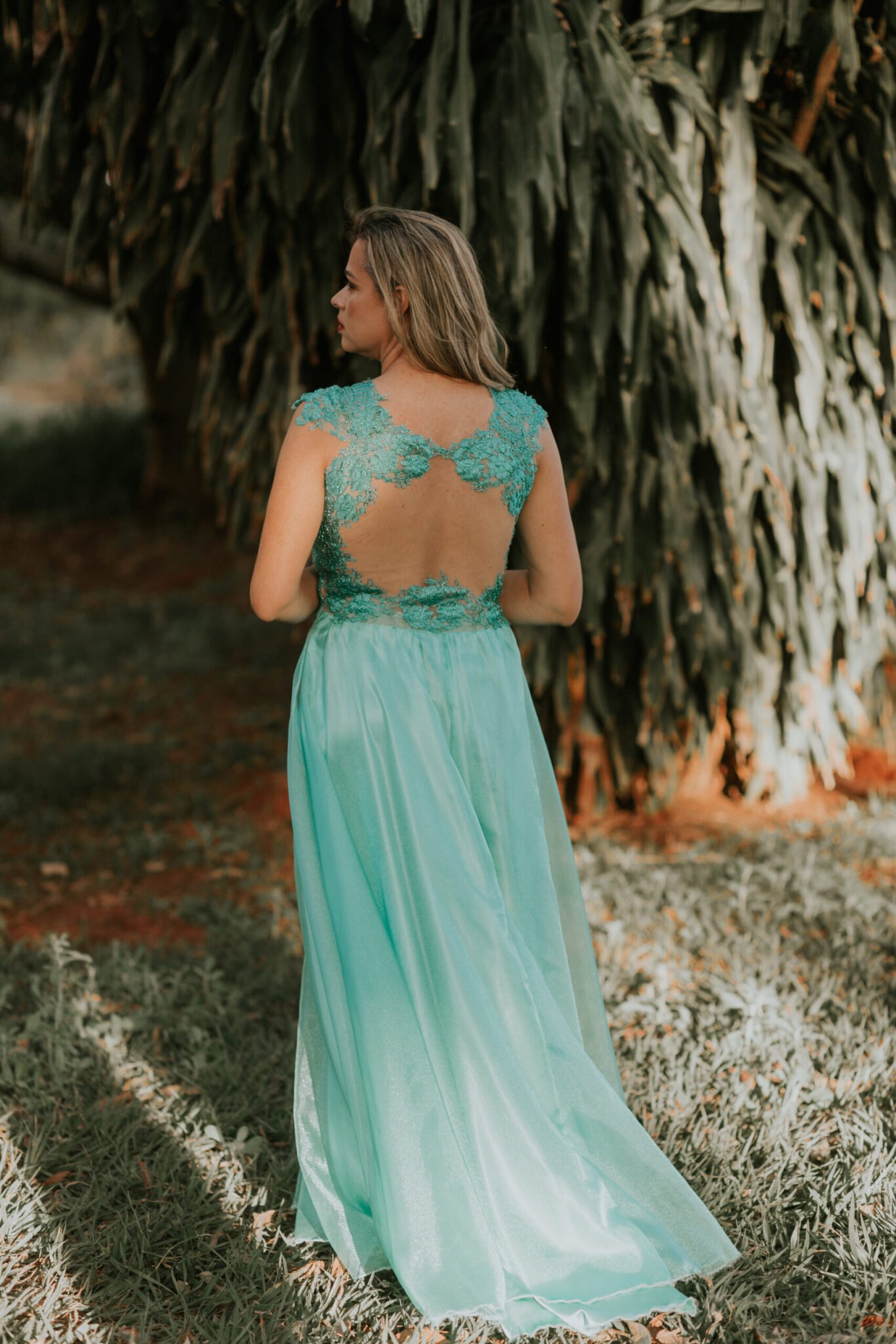 Vestido verde Thiphane - Imagem 3